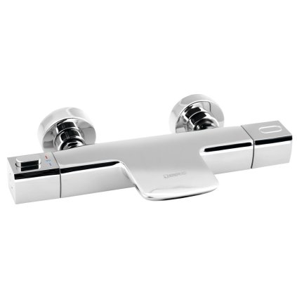 Sapho, robinet termostatic pentru baie montat pe perete MIXONA, crom, MG410