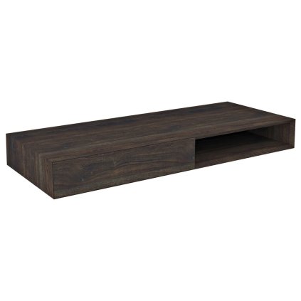 Sapho, dulap lavoar MORIAN 120x14x48cm, stejar negru, stanga, MR122