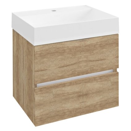 Sapho, dulap lavoar ODETTA 57x50x43,5cm, stejar Alabama, DT060-2222