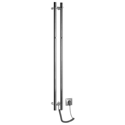 Sapho, uscator de prosoape electric PAPINADO, 109x1200mm, 40W, crom, ER740