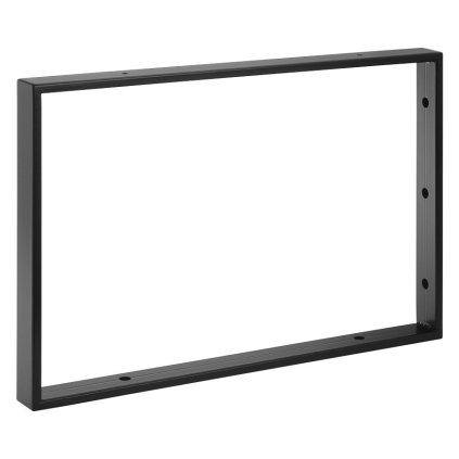 Sapho, Suport suport 490x330x40mm, otel lacuit, negru mat, 30370