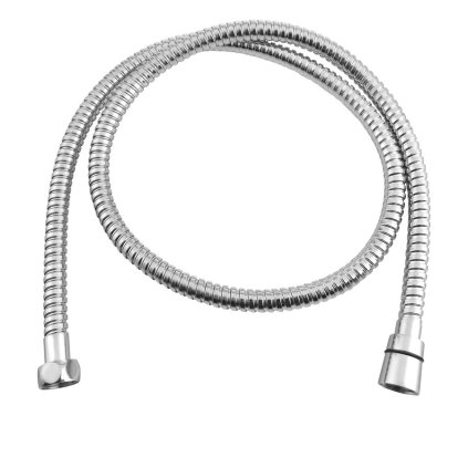 Sapho, POWERFLEX Furtun flexibil din oțel inoxidabil cu blocare dublă, 120 cm, FLEX120