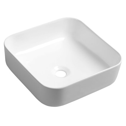 Sapho, chiuveta din ceramica PRATA 39,5x14,5x39,5 cm, deasupra, AR423