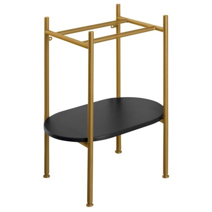 Sapho, piedestal PUNO sub chiuveta 400x820x360mm, mat auriu, SKA570-5
