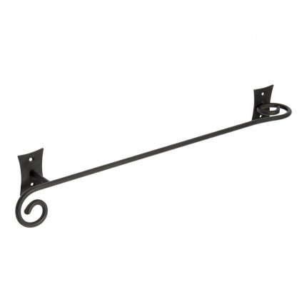 Sapho, suport prosop REBECCA 450x61mm, negru, CC420