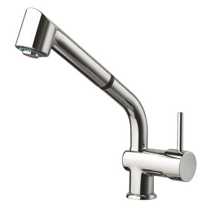 Sapho, baterie de sine stătătoare pentru chiuvetă RHAPSODY cu duș extrabil, crom, 5550