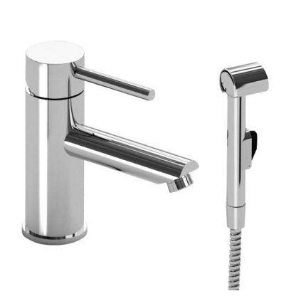 Sapho, RHAPSODY Baterie pentru lavoar cu spray manual pentru bideu, crom, 1209-09