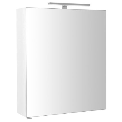 Sapho, galerie RIWA cu iluminare LED, 60x70x17cm, alb lucios, RIW060-0030