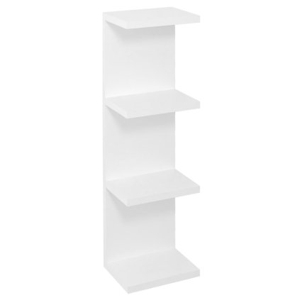 Sapho, raft deschis RIWA 20x70x15cm, alb lucios, RIW200-0030