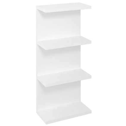 Sapho, raft deschis RIWA 30x70x15cm, alb lucios, RIW300-0030