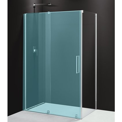 Sapho, perete lateral ROLLS LINE 1000 mm, sticlă transparentă, înălțime 2000 mm, sticlă transparentă