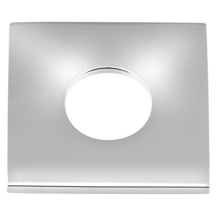 135345 sapho rozeta hranata 50mm x 1 2 vyska 3 mm chrom