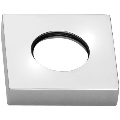 Sapho, rozeta patrata 60/32mm, inaltime 13mm, crom, RS6032