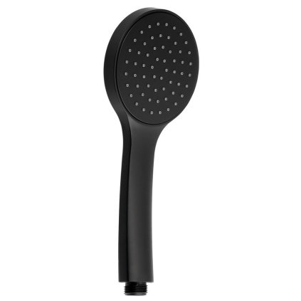 Sapho, Duș de mână, 1 funcție, diametru 102 mm, ABS/negru, SK736