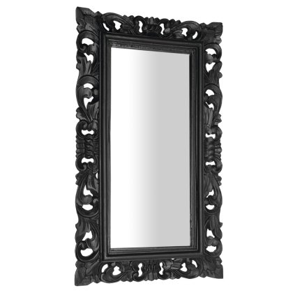 Sapho, SAMBLUNG oglinda in rama, 40x70cm, neagra, IN113