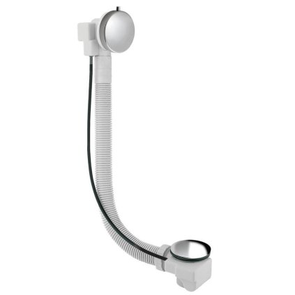 Sapho, set cadă SENATOR cu bowden, lungime 550 mm, dop 72 mm, oțel inoxidabil, VR115528