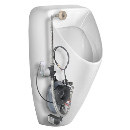 Sapho, pisoar SCHWARN cu spălare automată 6V DC, alimentare cu apă acoperită
