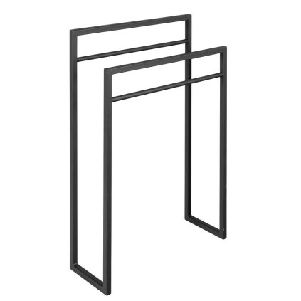 Sapho, SKA Suport pentru prosoape, 550x790x200mm, mat negru, SKA301