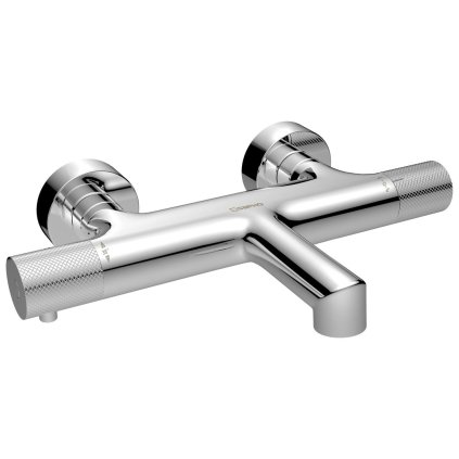 Sapho, baterie pentru cada montată pe perete SOLARIS, crom, WD010