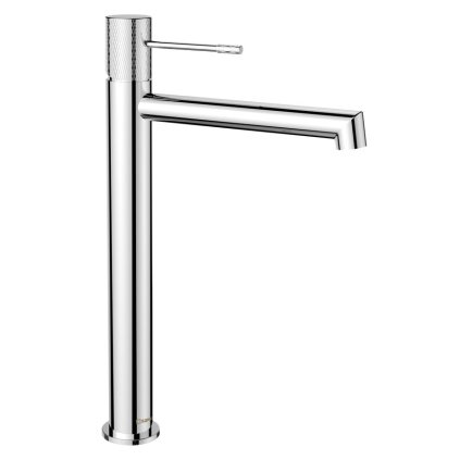 Sapho, baterie de lavoar SOLARIS de sine stătătoare fără priză, înalt, crom, WD006