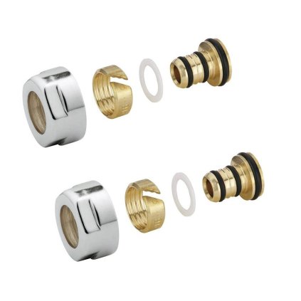 Sapho, Șurub de prindere pentru Alupex 16mm, crom, CP6020