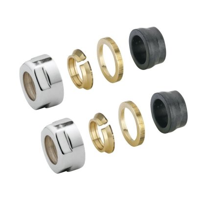 Sapho, Șurub de prindere pentru cupru 15mm, crom, CP6015