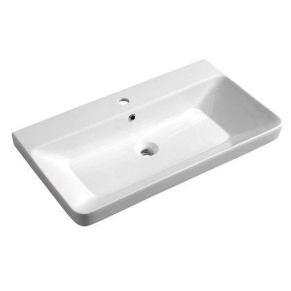 Sapho, chiuveta ceramica THALIE 80 80x46 cm, mobila, TH11080