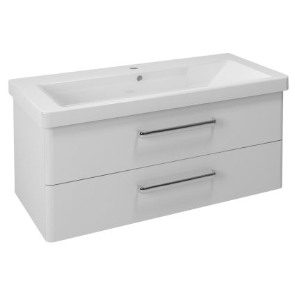 Sapho, dulap pentru lavoar THEIA 101,4x43,3x44,2cm, 2xsertare, alb (TH105), TH105-3030