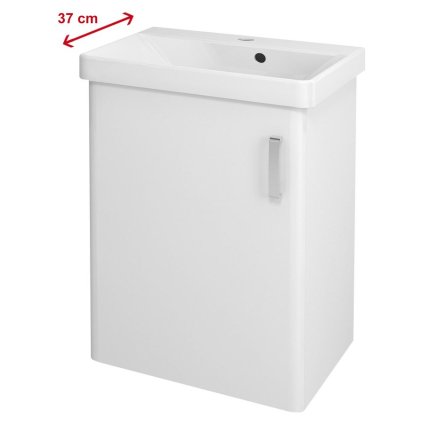 Sapho, dulap pentru lavoar THEIA 51x70x35cm, 1xusa, stanga, alb (TH057), TH057-3030