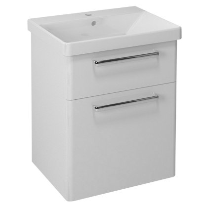 Sapho, dulap pentru lavoar THEIA 56,4x70x44,2cm, 2x sertare, alb (TH060), TH060-3030