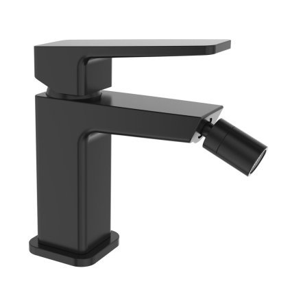 Sapho, baterie TURSI pentru bideu de sine stătător fără priză, negru mat, TI003B