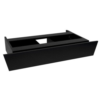 Sapho, sertar chiuveta TWIGA PLUS 88,5x17x43,5cm, mat negru (VC460), VC460-3535