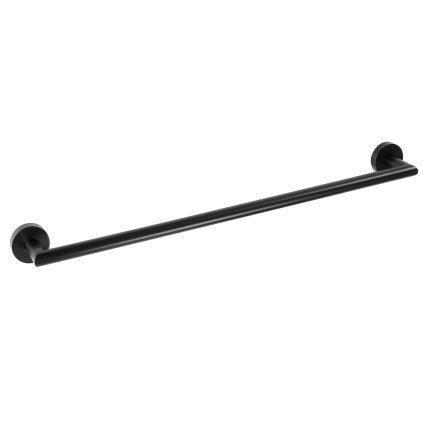 Sapho, suport pentru prosoape X-ROUND BLACK 300 mm, negru, XR400B
