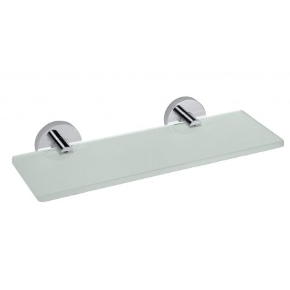 Sapho, raft din sticlă X-ROUND E 300x130mm, crom, XR601