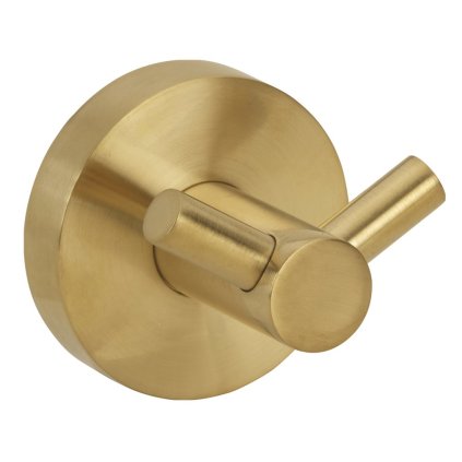 Sapho, cârlig dublu X-ROUND GOLD, mat auriu, XR202GB