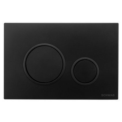 SCHWAB, buton de control SCHWAB VELA, 247x165 mm, mat negru, P47-0190-0253