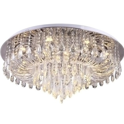 Toollight - Plafoniera cristal 9xG9 25W APP781-9C, crom, OSW-05099