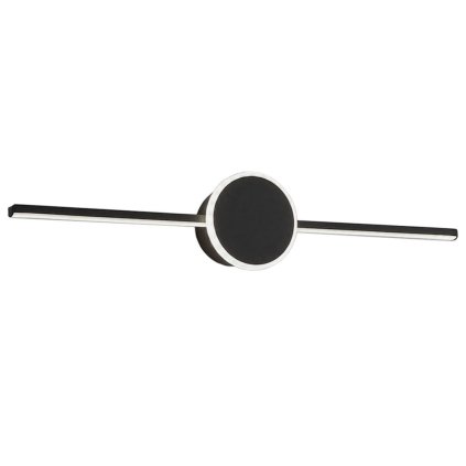 Toollight - Lampă LED deasupra oglinzii 60CM APP849-1W, negru, OSW-07881