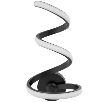 Toollight - Lampă de perete LED SPRING UP APP829-W, negru mat, OSW-09181