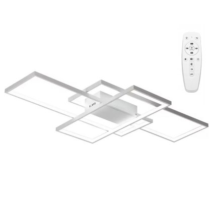 Toollight - plafoniera LED + telecomandă APP385-CP, crom, OSW-07860