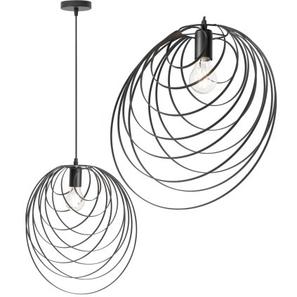 167226 8 toolight moderna stropna lampa app426 1cp cierna osw 00557