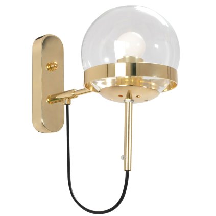 Toollight - Lampă de perete E27 60W APP910-1W, auriu, OSW-06678