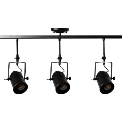 Toollight - Lampă reflector 3 x E27 APP487-3C, negru, OSW-00653