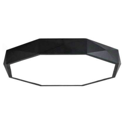 Toollight - Plafoniera Diamond 40 cm E27 4x60W APP862-C, negru, OSW-08958