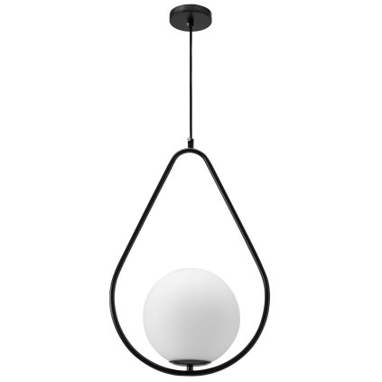 Toollight - Lampă suspendată 1xE27 60W APP938-1CP, negru, OSW-03208