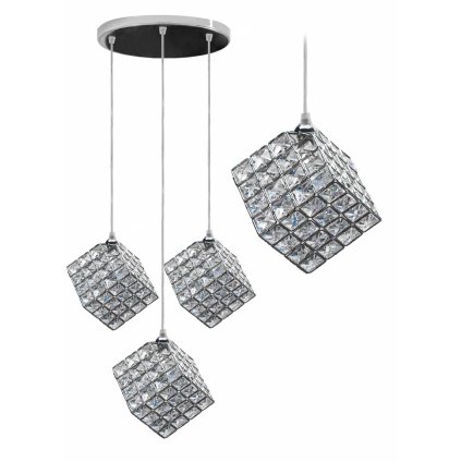 Toollight - Lampă suspendată Glamour 3xG9 40W APP722-3CP, crom, OSW-00099