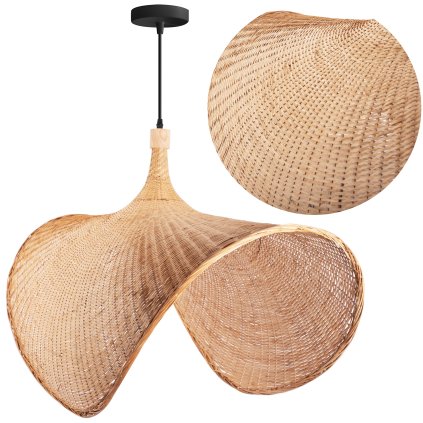 516343 3 toolight boho zavesne svietidlo 1xe27 app1577 5c prirodna hneda osw 03800