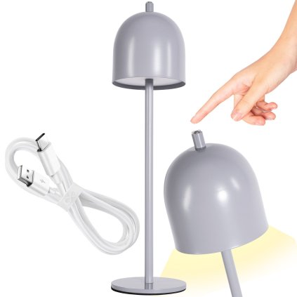 500531 4 toolight bezdrotova nocna usb lampa app1362 t seda matna osw 08625