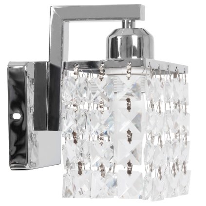 Toollight, lampă de perete din cristal 1xE27 APP543-1W, OSW-08712