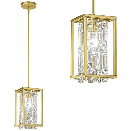 Plafoniera Toollight, cristal 1xE27 APP1111-1CP, auriu lucios, OSW-04554